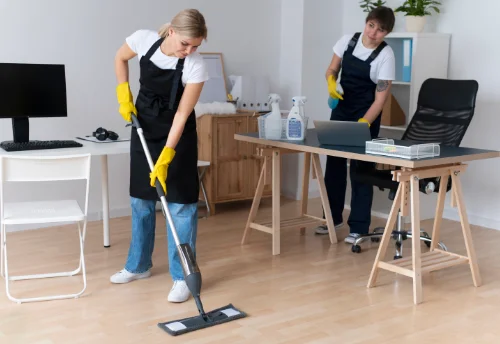 Nettoyage de bureau professionnel à Lanhouarneau